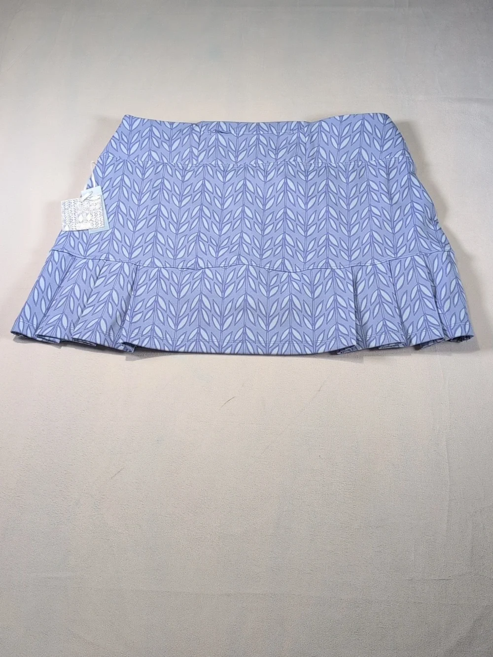 Sigrid Olsen UPF 50 Golf Tennis Skort w/Side Pleat in Planting Print Size Med - Picture 9 of 9